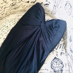 Long Black Tadashi Dress